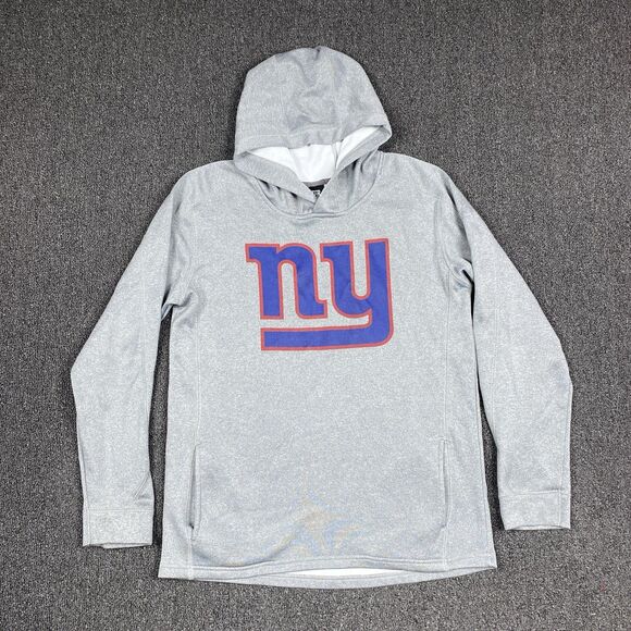 NFL New York Giants Hoodie Primary Logo Fleece Hoodie Pullover Youth Size XL - Picture 1 of 5